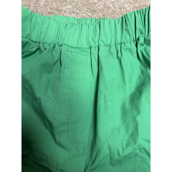 Artizia Babaton Green High Waist Shorts 4-1/4” Inseam Pockets Women's Size 4 - Picture 3 of 8